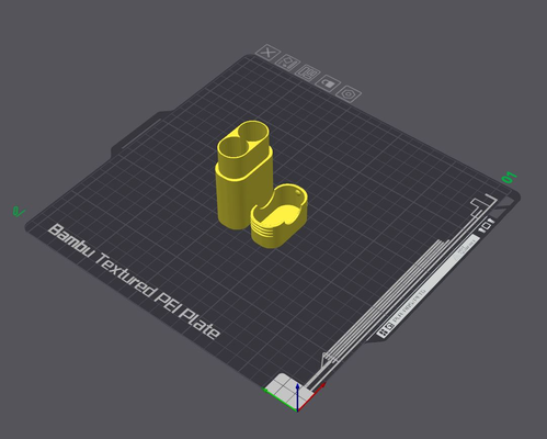 18650 batería caso funda doble by 5kyrunn3r pasatiempo bricolaje diy electrónica 18650battery envase caja transporte gorra vapear vape 3d print model - Mito3D