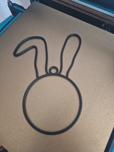 deko ring hase by englmeier21 haushalt dekor ostern dekoration hase 3d print model - Mito3D