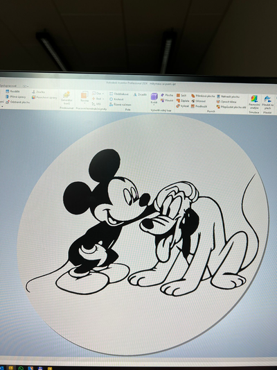 mickey fare se köpek by 0 ateş ev halkı modeller mini 3d print model - Mito3D