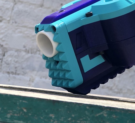 nerf grifo carne amaciador nariz by mentira passatempo faça esporte ar livre blaster nerfgrifo 3d print model - Mito3D