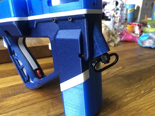 rs187 käfigkämpfer qr schlinge punkt neu gemischt by flunkerei hobby diy sport draußen nerf nerfgun thingiverse mod nerf blaster 3d print model - Mito3D