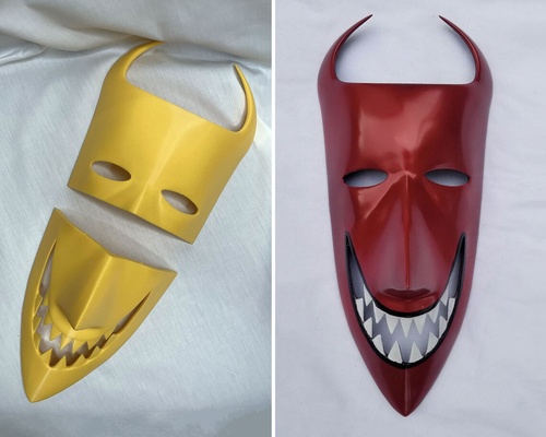 fechadura mascarar by aj3dprops adereços cosplays máscaras capacetes 3d print model - Mito3D