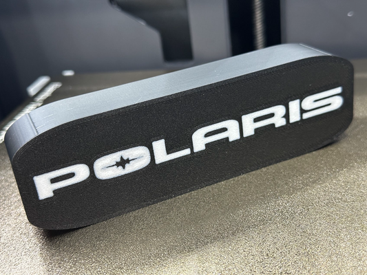 polaris offroad logo leuchtkasten by a1 graphix kunst 2d polarislightbox 3d print model - Mito3D