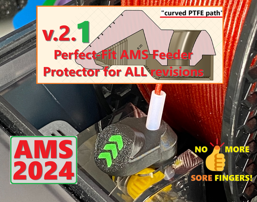 v 2 1 ams alimentazione imbuto protettore guida pulsante remixato by eds 3d negozio stampante accessori alimentatore copertina guaina ptfe bambolotto x1c x1carbon p1p p1s bambu bambulabx1 bambulabp1p bambulabp1s bambulabx1ams bambulabx1carbon bambulabx1c risparmiatore accessorio filamento aiutante indossare funel abbottonatura bambulabp1pams bambulabams 3d print model - Mito3D