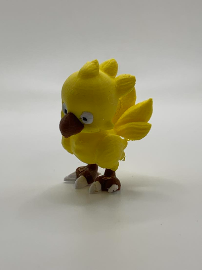 chocobo colorato by brentglover1970 giocattoli giochi personaggi finale fantasia 3d print model - Mito3D