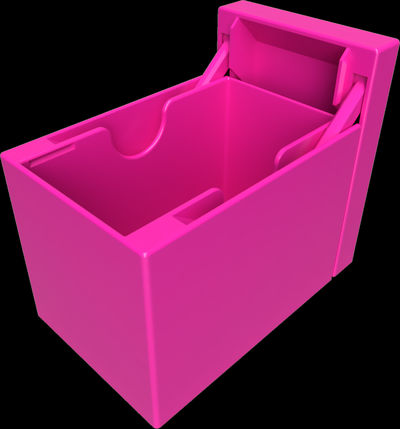 mtg lien couvercle plate forme boîte célibataire impression in endroit by bleubeka jouets jeux gestion magie rassemblement espace rangement 3d print model - Mito3D