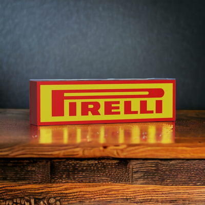 pirelli ışık kutu by çorba 3d ev halkı dekor hafif kutu lamba led garaj mağara adamı pirelli 3d print model - Mito3D