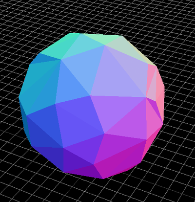 bola lowpoly by mischorradas3d giocattoli giochi all'aperto palla 3d print model - Mito3D