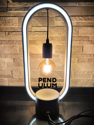 pendel minimal design lampe by printinplace haushalt dekor led streifen pla no unterstützt e27 licht haus zuhause nachttisch lampenschirm lichter 3d print model - Mito3D