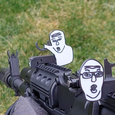 sojak eisen sehenswürdigkeiten by golub17 hobby diy meme soldat ris airsoft zubehör picatinny picatinnymount schiene picatinnyrail 3d print model - Mito3D