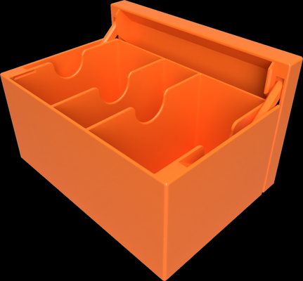 mtg collegamento coperchio mazzo scatola dado vano stampa in posto by bluebeka giocattoli giochi magia raccolta conservazione 3d print model - Mito3D