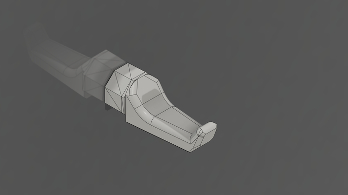 multiboard 25mm hook remixed by royeiror tools organizers multiboardremix curved rounded chamfered filleted pointy 3d print model - Mito3D