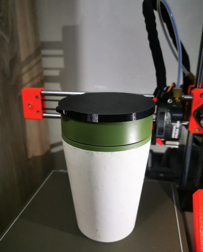 sicurezza copertina guaina caffè tazza circolare amp co 227ml by tom 3d passatempo fai 3d print model - Mito3D