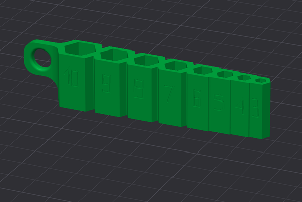 allen anahtar otobüste altıgen kulp destek 3 10 by horcikdesigns araçlar organizatörler organizatör 3d print model - Mito3D