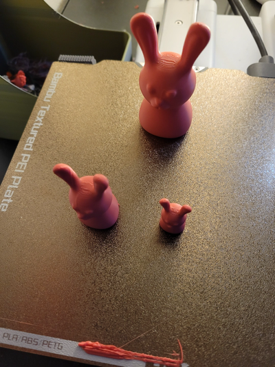 ostern hase einfach by printito haushalt feierlichkeiten niedlich süßer tier feier feiern dekor dekoration kinder celebrationdecoration 3d nett kinderdekoration spielzeug frei 3mf dateien 3d print model - Mito3D