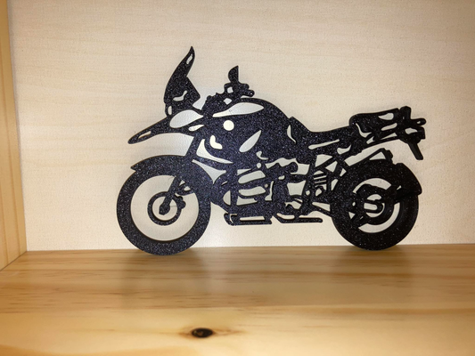 bmw r1150 gs pared decoración by pavlaj pasatiempo bricolaje diy vehiculos 1150 motocicleta 2d arte 3d print model - Mito3D