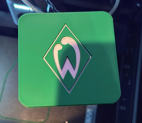 werder bremen untersetzer by timo werkzeuge gadgets untersetzer 3d print model - Mito3D