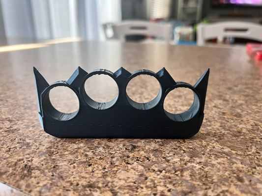 5 punkt verteidigung knöchel by rb design requisiten cosplays replik waffe schlagring geldbörse sicherheit schutz 3d print model - Mito3D