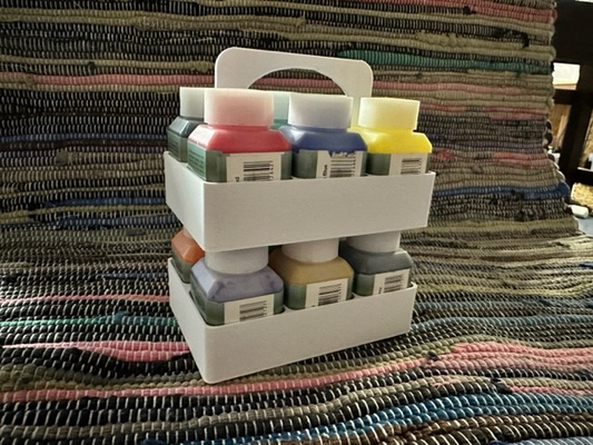 aerógrafo cajas colores f r 30ml timbertech by fredericstoltz pasatiempo bricolaje diy rc 3d print model - Mito3D