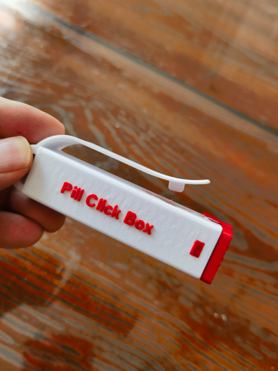 pill click box by flamingotk household house models 3d print model - Mito3D