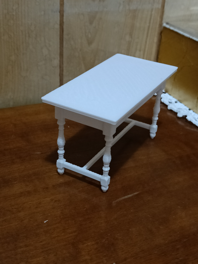 tavolo miniatur by ps3d kreativ haushalt haus modelle tabelle schreibtisch 3d print model - Mito3D