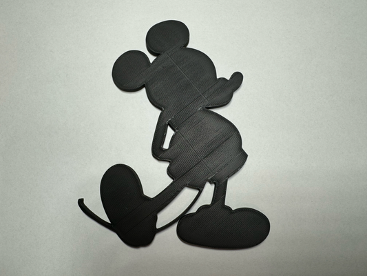 mickey fare by moriel sanat 2d 3d print model - Mito3D