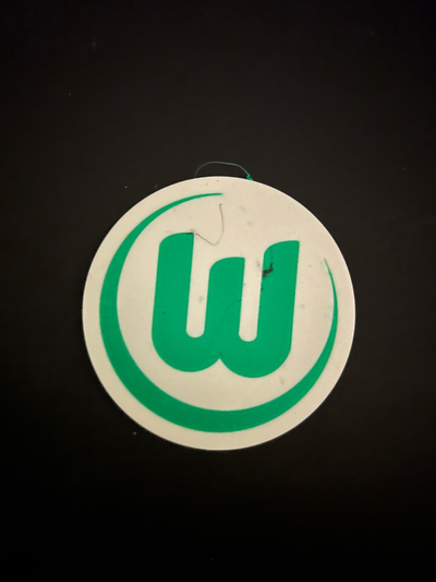 wolfsburg untersetzer 80mm by morpheus2510 ménage décor coaster 3d print model - Mito3D