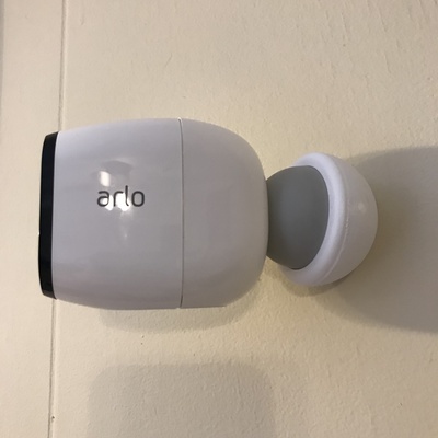 arlo pro 45 mount by kxnt tools gadgets security thingiverse securitycamera securitycameramount homesecurity 3d print model - Mito3D