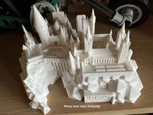 harry potter - hogwarts by nxtgnprthub miniatures architecture 3d print model - Mito3D