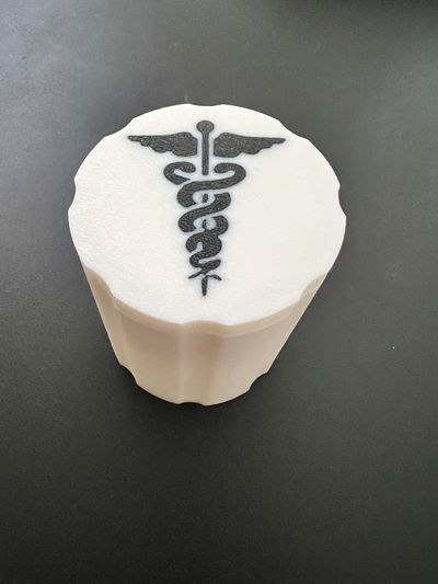 pills container by dcprint tools medical organizer box pill bottle 3d print model - Mito3D