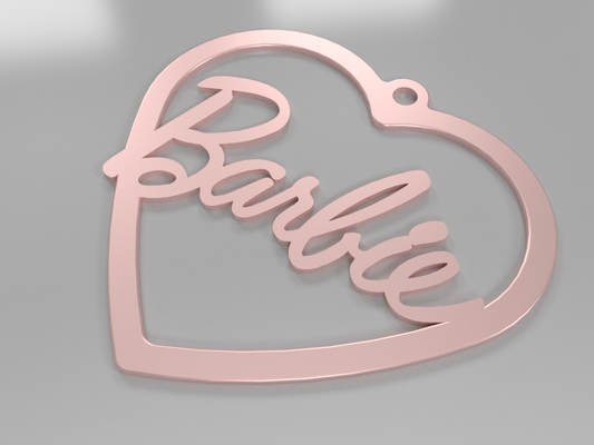 barbie boucles d'oreilles by emare62 mode 3d print model - Mito3D