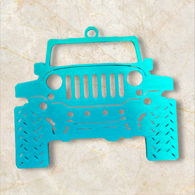 jeep wrangler keychain by sm4lltig3r fashion jewelry accessory road off-road 3d print model - Mito3D