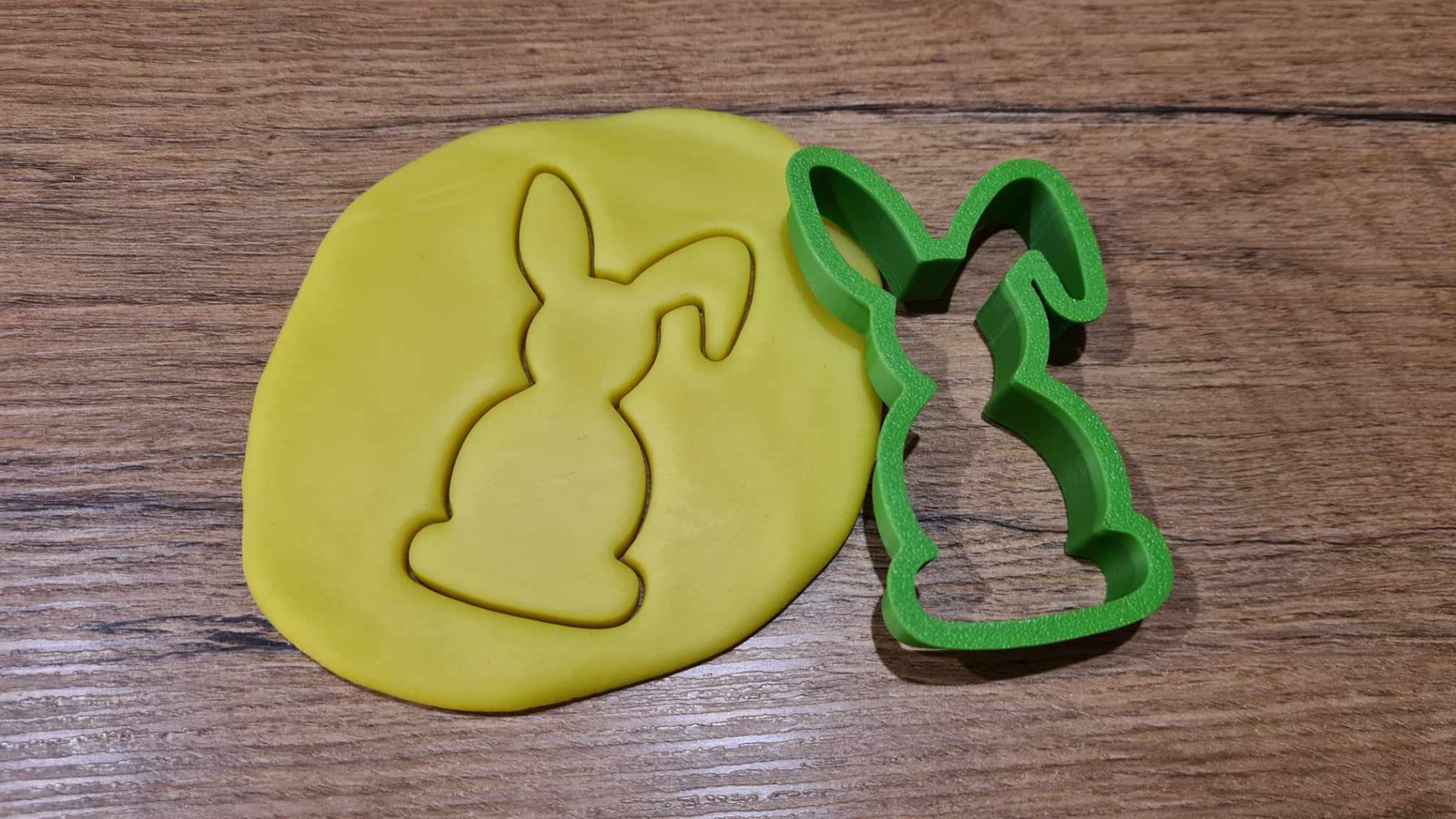 rabbit cookie cutter by zoubkyn household festivities easter bunny 3D print model - Mito3D