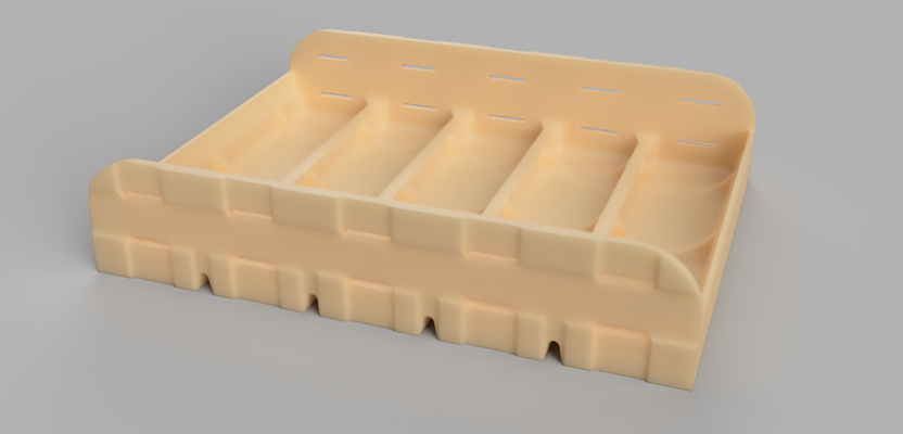 soporte 21700 contactos on lados by mcmega pasatiempo bricolaje diy electrónica 3d print model - Mito3D