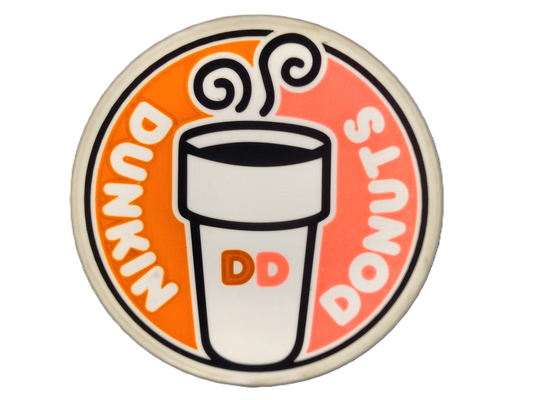 dunkin donuts lighted sign by hollower2000 art signs & logos lighteddisplay coffee drinks 3d print model - Mito3D