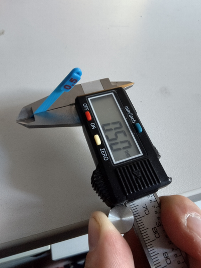 tolerance meter gap measuring tool by select2start print 3d printer accessories measurementtool improve test tester measuringtool metric 3d print model - Mito3D