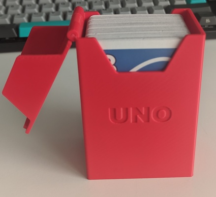uno cartão caixa by esfregar n garc ferramentas organizadores organizador jogo tabuleiro 3d print model - Mito3D