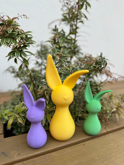 pâques lapin by fibales ménage festivités décorations 3d print model - Mito3D