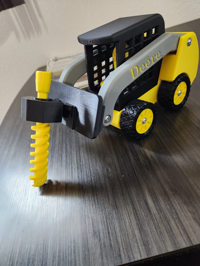 deere skid steer drill attachment remixed by gus toys & games outdoor bottle jack potkrik 3d print model - Mito3D