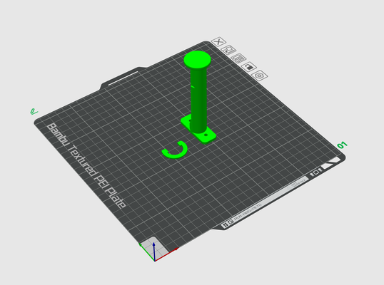 two trees sk1 filament holder by nfdesign 3d printer parts stronger bigger 3d print model - Mito3D