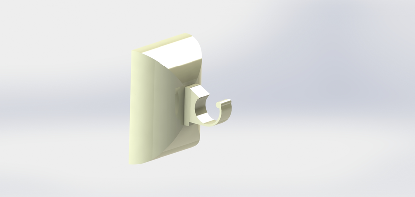 porta gancio vite buco supporto by rafael p domestico arredamento accessorio casa accessori dyi 3d print model - Mito3D