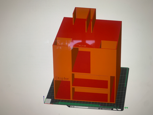 escritório cubo by reitor morris casa 3d print model - Mito3D