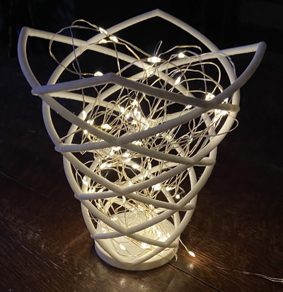 grappolo lampada by norris creazioni domestico arredamento guidato luce led 3d print model - Mito3D