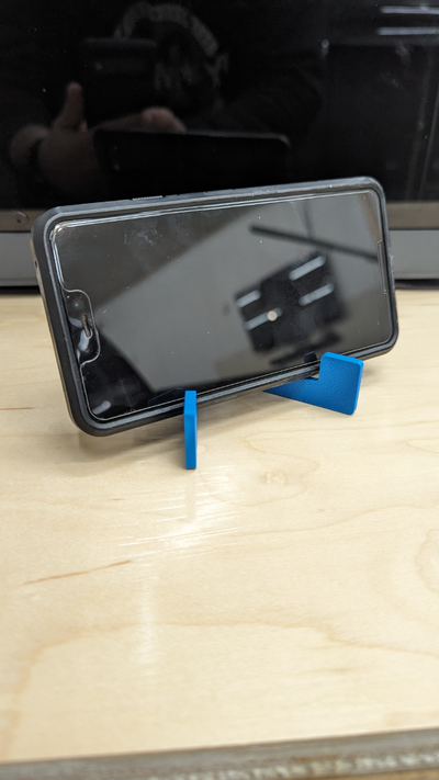 phone device stand-petg by davis338lapua hobby & diy electronics accessiories phon accessories iphone pixel google samsung display stand holder cell 3d print model - Mito3D