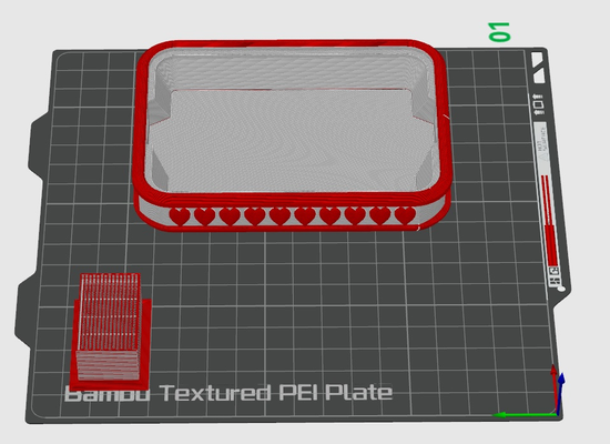 herz box neu gemischt by matrix null kunst modelle geschenk 3d print model - Mito3D