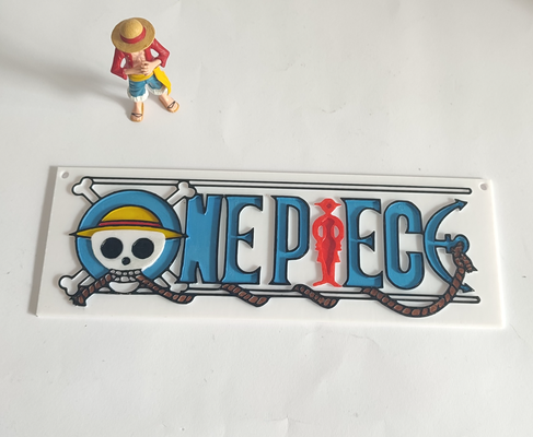 one piece by shack3dprint art signs & logos onepiece fan manga animeprops anime 3d print model - Mito3D