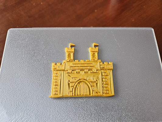 castle label by ergorock toys & games chateau 3d print model - Mito3D