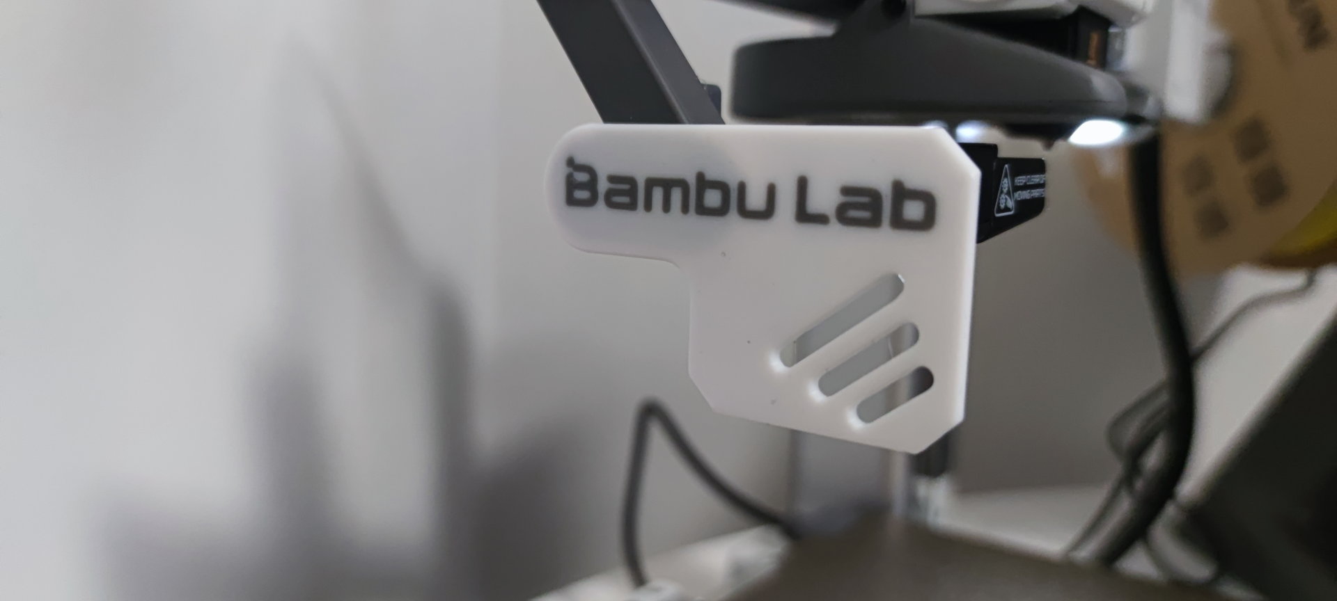 a1 mini bok kaka saptırıcı logo by thedecember87 3d yazıcı aksesuarlar deflektör a1poop bambulab bambu 3D print model - Mito3D