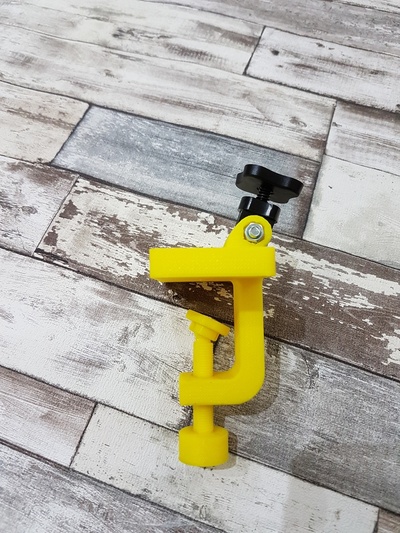 g clamp gopro by 3d passatempo faça câmera ação montada braçadeira mount monte smartphone acessórios açao cam 3d print model - Mito3D