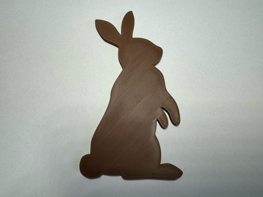 ostern hase by moriel kunst 2d 3d print model - Mito3D